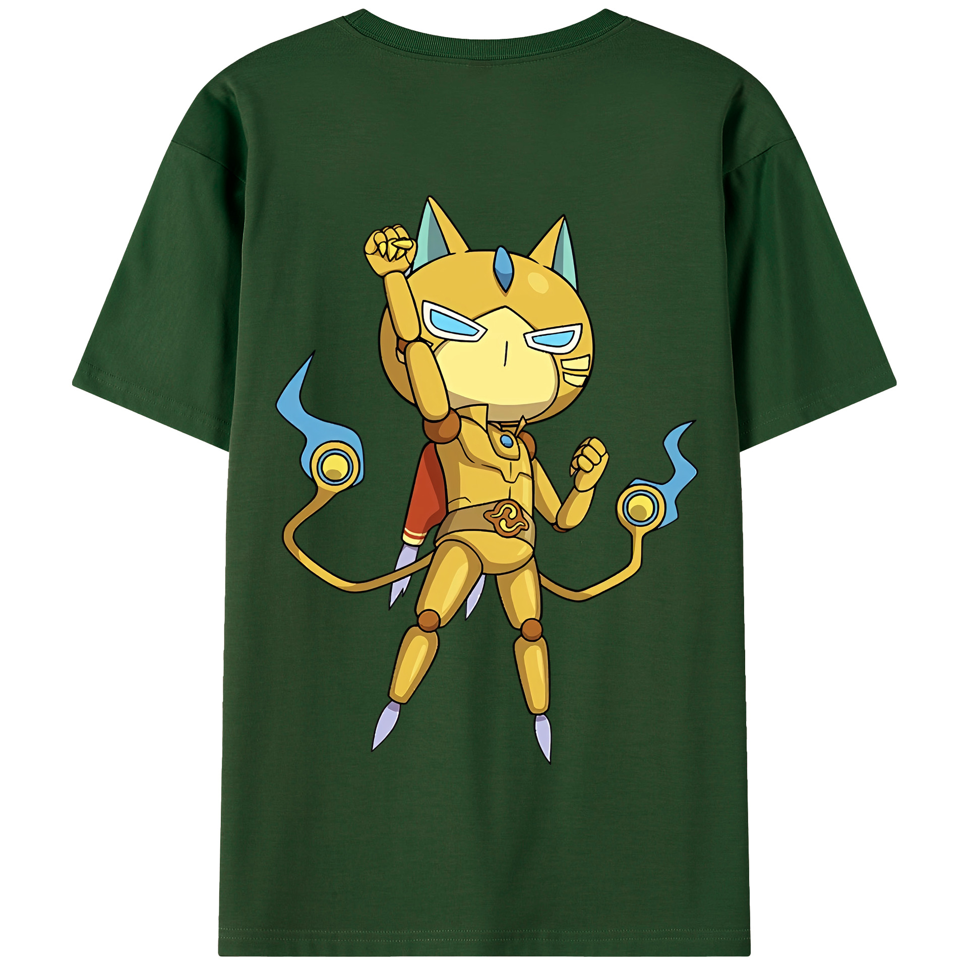 （画像用） 妖怪ウォッチ Yo-kai Watch 綿100％半袖Tシャツ（背面プリント）